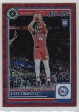 2023-24 Panini NBA Hoops Premium Stock Red Prizm /88 Ricky Council IV #168 0m89