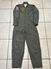 Vintage US Military CWU-27/P Flight Suit Coveralls Size 38R