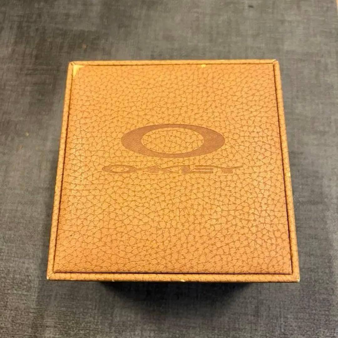 OAKLEY GMT World Time Watch Blue Dial Vintage Box Manual Rare Mens