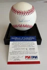 Tim Lincecum Signed Selig MLB Baseball with CY Young inscriptions PSA Cert Rare!