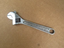Vintage  4 inch CRESTOLOY adjustable wrench CRESCENT TOOL CO. MADE IN USA
