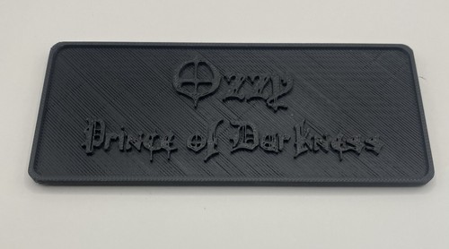 Ozzy - Prince of Darkness Tribute Kühlschrankmagnet