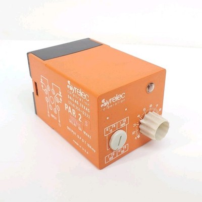 Syrelec Corporation PAR 2.S PAR2S Time Delay On Make 110VAC DPDT 10Amp