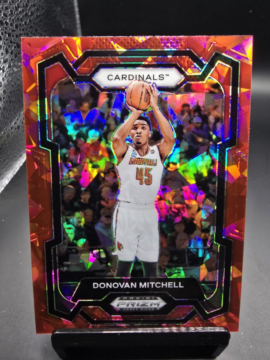 Donovan Mitchell 2024 Panini Prizm Draft Picks #75 Red Ice