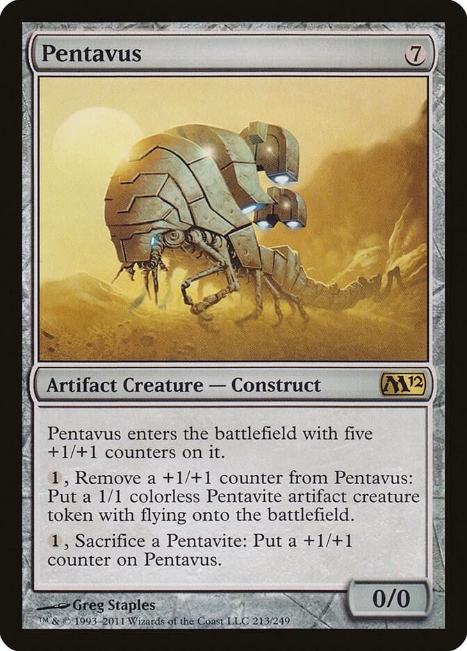 Pentavus 213 Rare Magic 2012 (M12) Magic: The Gathering Lightly Played