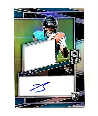 2023 Panini Spectra TANK BIGSBY Hyper Aspiring Rookie Patch Autographs /60 #235