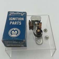 Nos Mallory C-24875 Ignition Points Circuit Breaker Yc Zc 4 6 8 Cylinder Usa