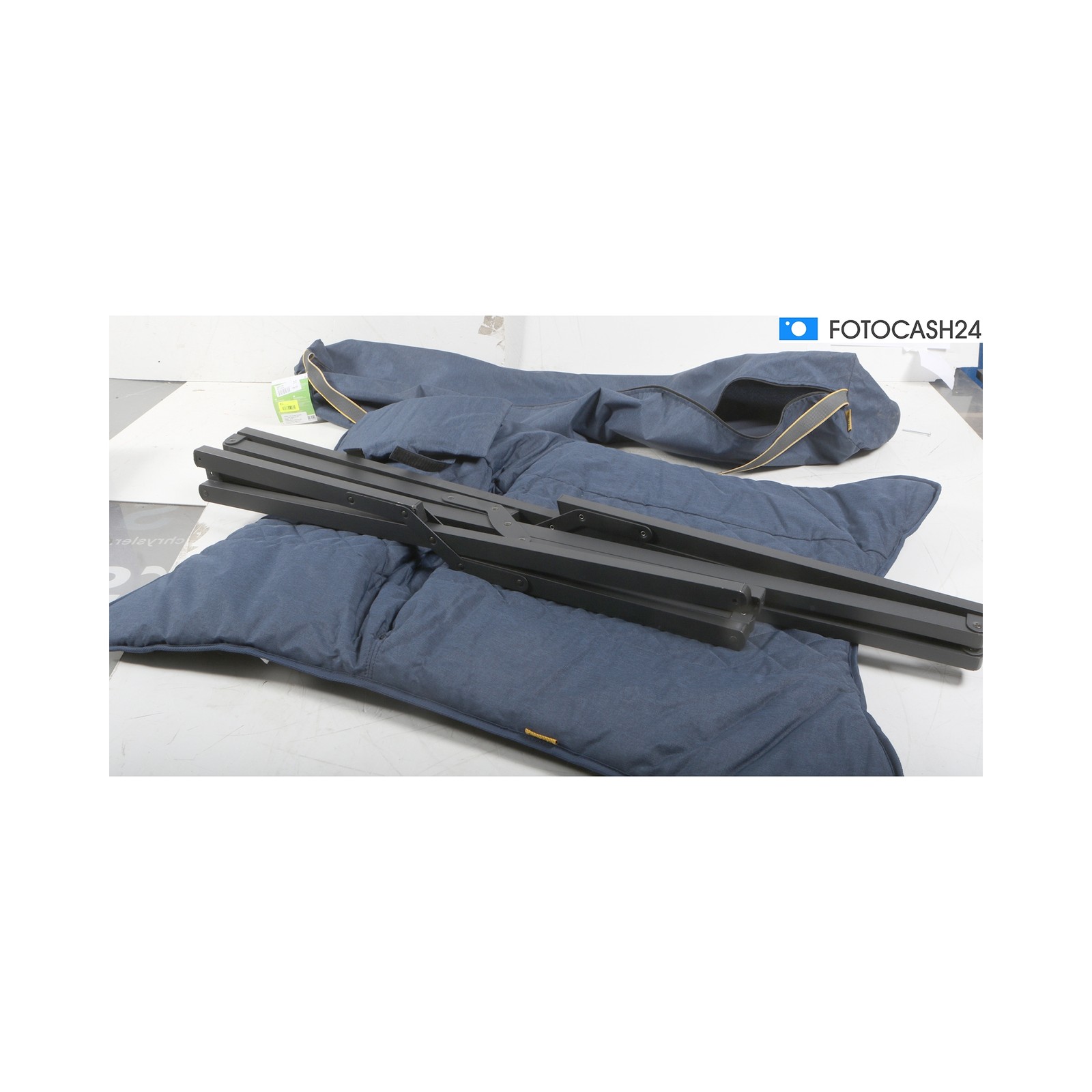 Bo-Camp Molfat Relax Chair, Blue + Defect (287134)