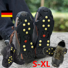 Größe 34-49 Anti Rutsch Schuhspikes Ice Grips Schuhkrallen Steigeisen für Schuhe