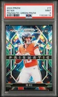 2024 PANINI PRIZM FOOTBALL PRIZMATIC GREEN ICE #11 BO NIX RC PSA 9 118336118