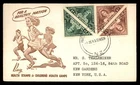 Mayfairstamps New Zealand FDC 1943 Health Stamps Princesses Triangle First Day C