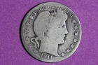 ESTATE FIND 1911 - Barber Half Dollar!! #K59439
