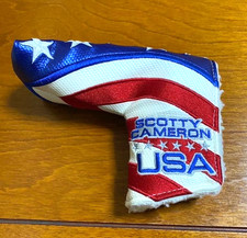 Scotty Cameron Titleist USA Open 2011 Flag Putter Cover Headcover Star&Stripes