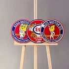 Esso Motor Oil Vintage Metal Sign Set of 3 – 30 cm / 11.8” Petrol Decor