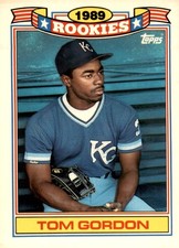 1990 Topps #10 Tom Gordon Glossy Rookies