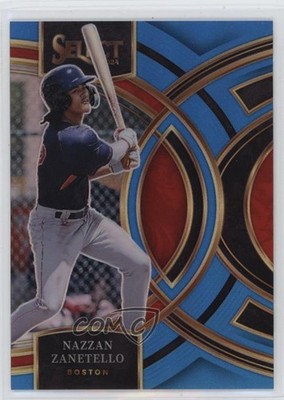 2024 Panini Select Premier Level Blue Prizm 61/199 Nazzan Zanetello #93 19fe