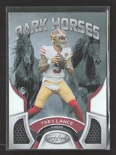 2022 Panini Certified Dark Horses Trey Lance #DH-3