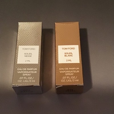 TOM FORD Soleil Neige/Soleil Blanc 2ML Samples New in box