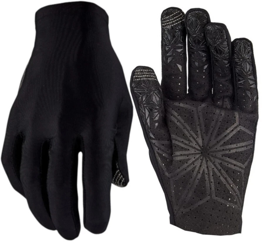 Supacaz Supa G Long Glove MEDIUM Black Full Finger Mountain Bike Gravel Race MTB 7690₽