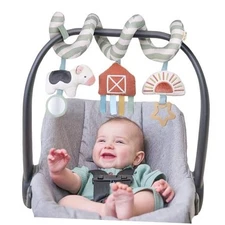  Spiral Car Seat & Stroller Activity Toy - Stroller & Car Seat Toys for Ages 0 