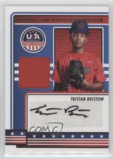 2023 Panini USA Baseball Stars & Stripes Materials Tristan Bristow Auto 19gz