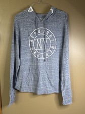 Aeropostale Boys Size Xxl Heather Blue Thin Hoodie Sweatshirt