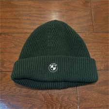 Kith Bmw Solid Green Knit Beanie Hat One Size Unisex Adults Cars Theme