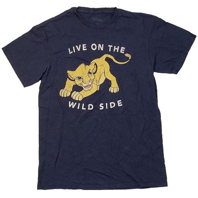 The Lion King - Simba ''Live on the Wild Side'' Vintage Child's T-Shirt - Medium