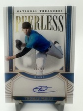 2024 Panini National Treasures - Peerless Signatures Thomas White #PS-TW /99  