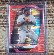 2025 Panini Prizm Pablo Sandoval Red Prizm #294 /399 San Francisco Giants
