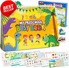 Montessori Busy Book 24 Themes Preschool Learning Activities Toddlers 3-5 - US