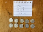 Lot Of 10 Roosevelt Dimes 1960’s Circulated Condition