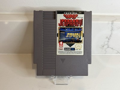 Talking Super Jeopardy - 1991 NES Nintendo Game - Cart Only - TESTED!