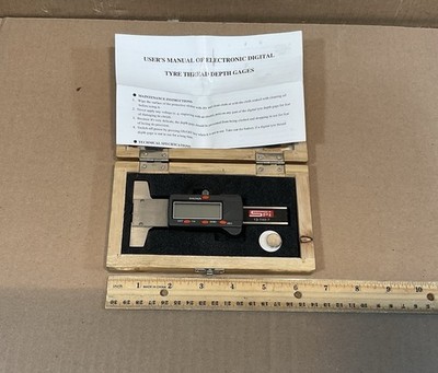 SPI 13-749-7 Digital Tire Thread Gage Depth Gage Electronic Very Nice