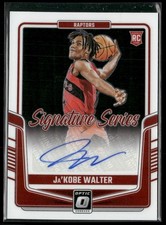 2024-25 Donruss Optic #SS-JAK Ja'Kobe Walter Signature Series Holo