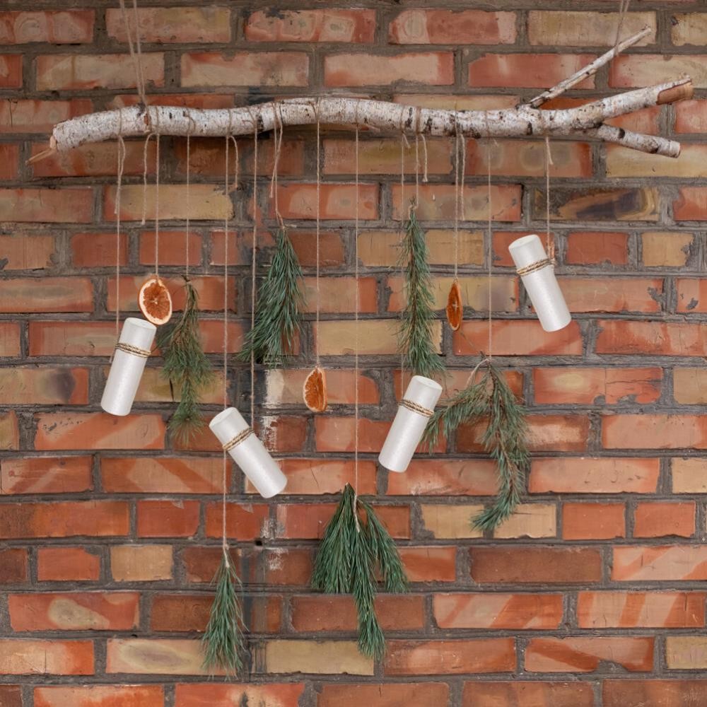 6 Pcs Polystyrene Shapes Polystyrene Cylinder Polystyrene Modelling +