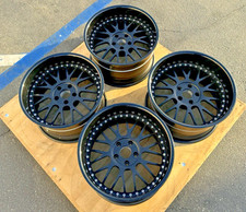 Iss Forged Fm-10r 18x11 -5 3pc 5x114.3 Widebody Wheels Sti Wrx Cz4a Gtr Ct9a Evo