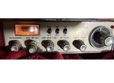 Vintage Cobra 138 23-Channel CB Mobile Radio Transceiver w/ Mic Powers On