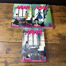 VIZ Media NANA Vol 1-3 Ai Yazawa Trade Paperback Manga English Comic Book Lot