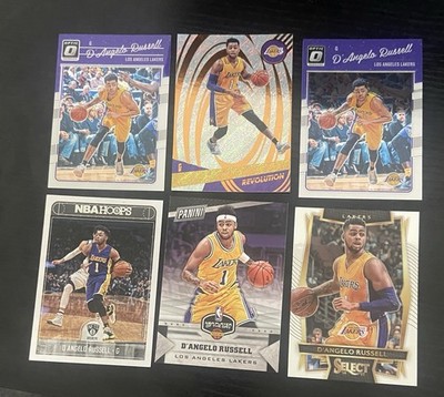 D Angelo Russell 6 Card Lot Lakers