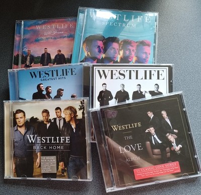 Westliffe CD's x 6 Bulk Buy Job Lot The Love Album, Back Home, etc