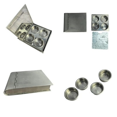 Stainless Steel Organizer Box 5X6 With Removable Containers 