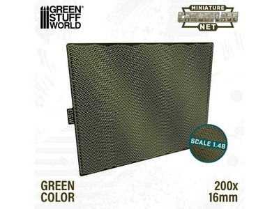 Green stuff world - Miniatur Tarnnetze grün, 1/48, 13511