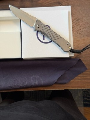 Chris Reeve Knives Umnumzaan Glass Blasted Drop Point