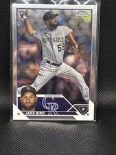 2023 Topps Chrome Update #27 Jake Bird RC Colorado Rockies