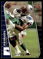 1999 Collector's Edge Triumph Ty Law New England Patriots #T85