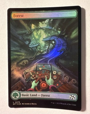 FULL ART FOIL - FOREST - NM/M ~ MTG - DFT Aetherdrift 0276 | eBay