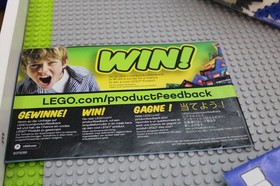 Lego (60044) city, Police Mobile Command Center,Used, Complete W/Manuals, No Box