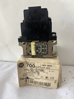 Allen Bradley 700-N600A1 SER.C AC Control Relay 120V Coil Used