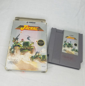 NES Game Jackal in box Nintendo Gaming System Nice plastic case